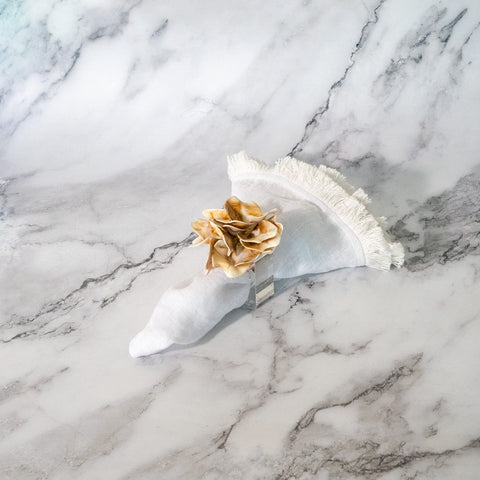 Rosette Napkin Rings (set of 4)