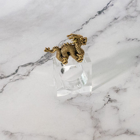 Golden Dragon Napkin Rings (set of 4)