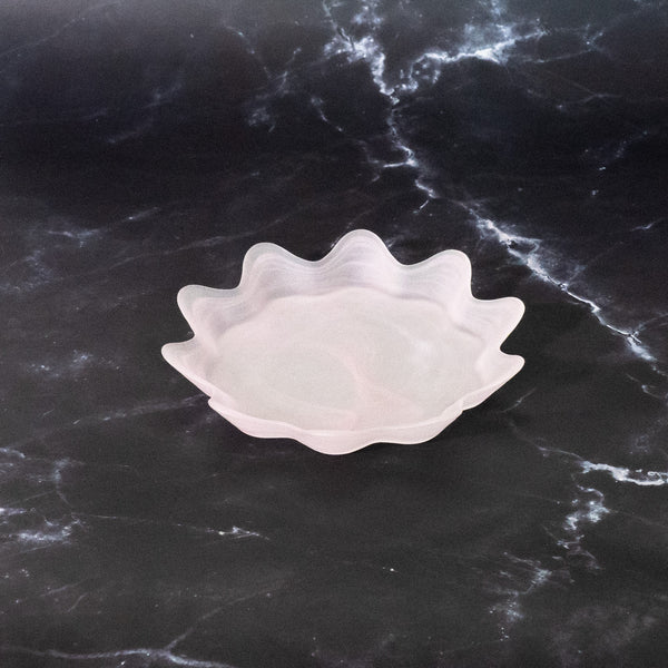 Artisan Pink Glass Plates