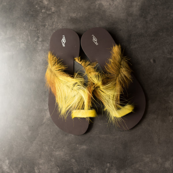 Furry Sandals