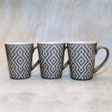 Geo ceramic mug