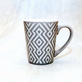 Geo ceramic mug