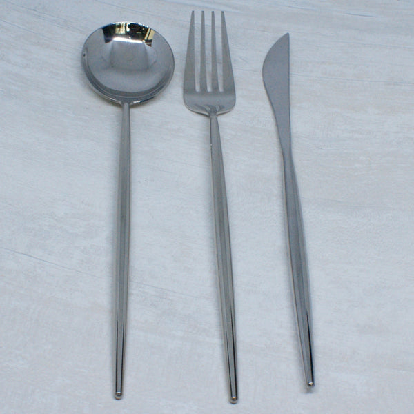 Fusion Stainless Steel Dinner 3 pc Set (Fork/Spoon/Knife )
