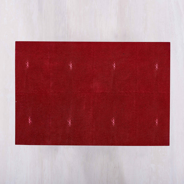 red, placemat, dining mat, table mat, maroon, rectangle, shape, colour, easy to maintain, washable, wipeable, tye tye, singapore, buy online, shop online,