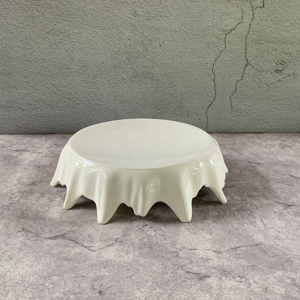 Ceramic Tablecloth  Cake Platter