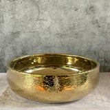 Gold Serving  Bowl