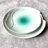 Ariel  Fish Design Dinner & Side Plates