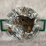 Leopard Round Tray