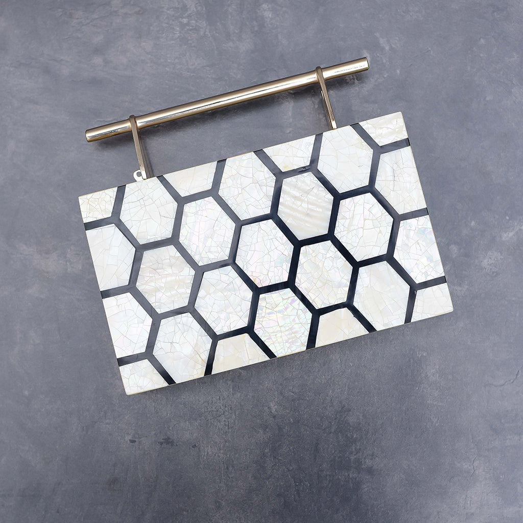 Chateau Mother of Pearl Clutch