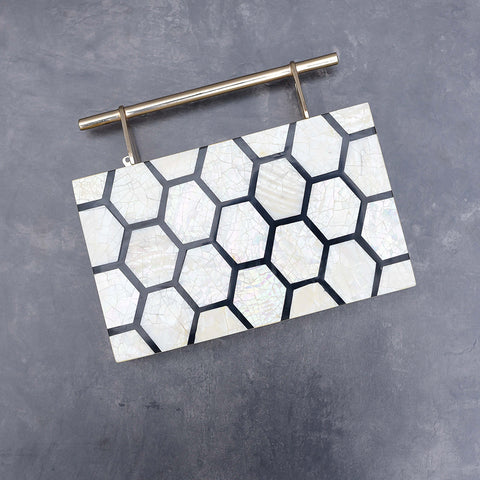 Chateau Mother of Pearl Clutch