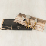 Petrified Wood Cheese Boards