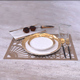 Athena II Gold Rim  Dinner and  Side Plates